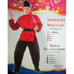 DISFRAZ CARNAVAL SAMURAI...